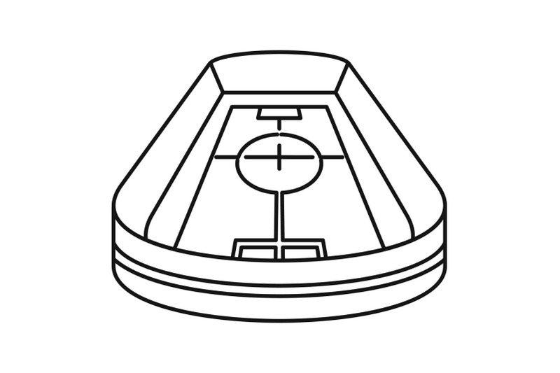 stadium-icon-outline-style