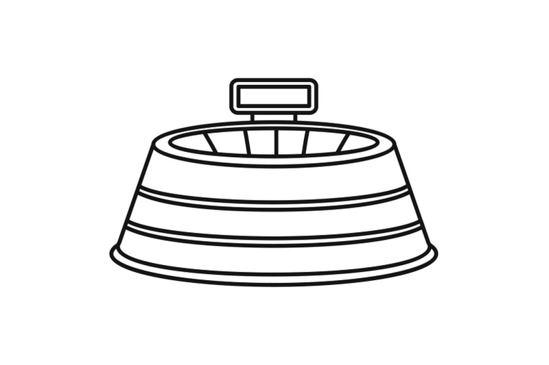 sport-circle-arena-icon-outline-style