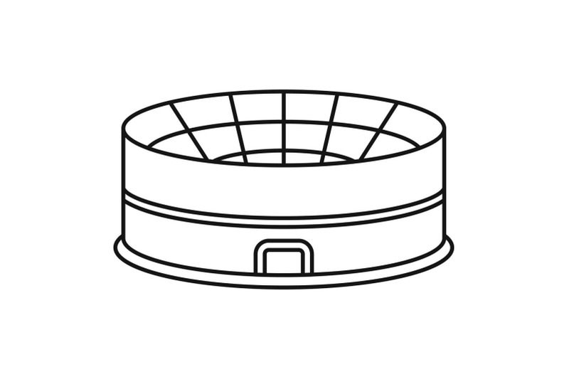 soccer-stadium-icon-outline-style