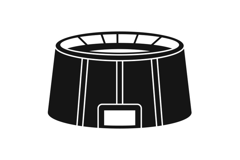 big-sport-arena-icon-simple-style