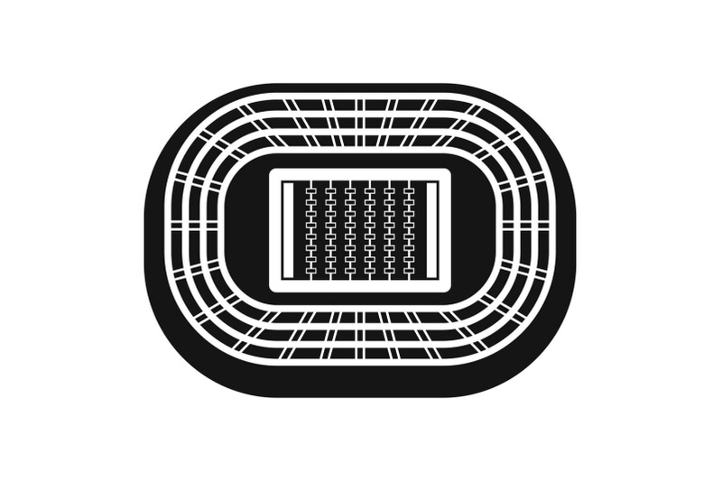 top-sport-arena-icon-simple-style