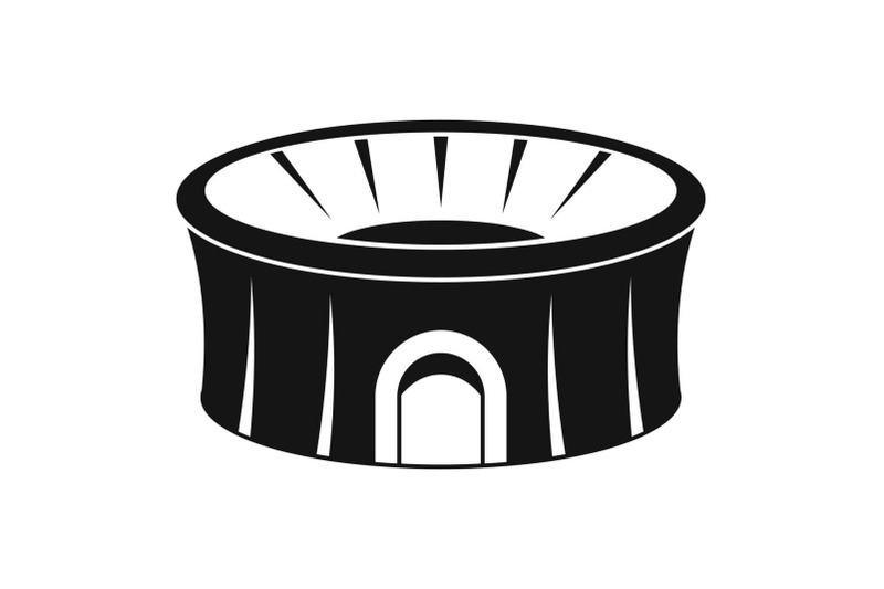 sport-arena-icon-simple-style