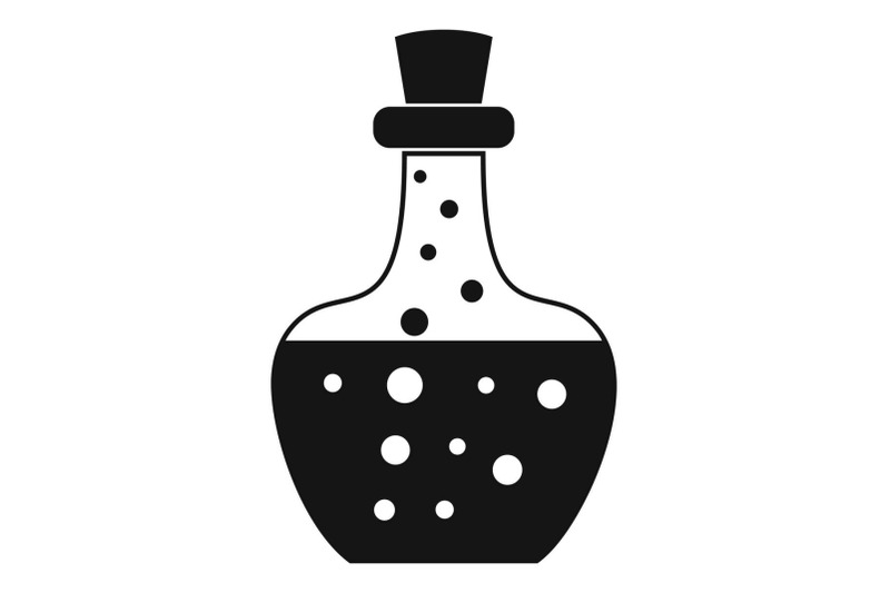 flask-potion-icon-simple-style