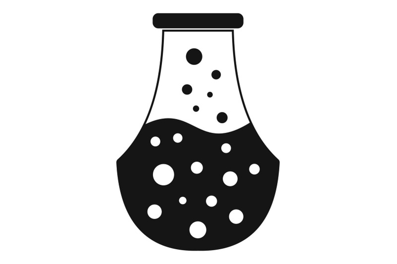 chemistry-potion-flask-icon-simple-style