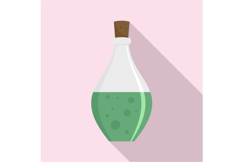 potion-elixir-bottle-icon-flat-style