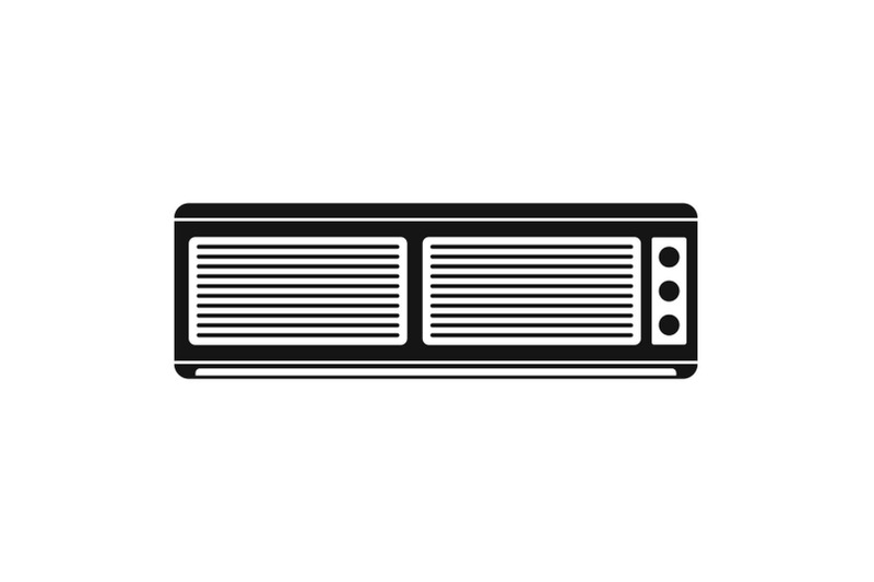 old-conditioner-icon-simple-style