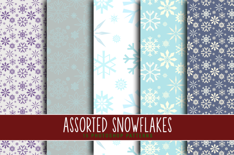 assorted-snowflakes