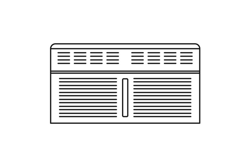 supermarket-conditioner-icon-outline-style
