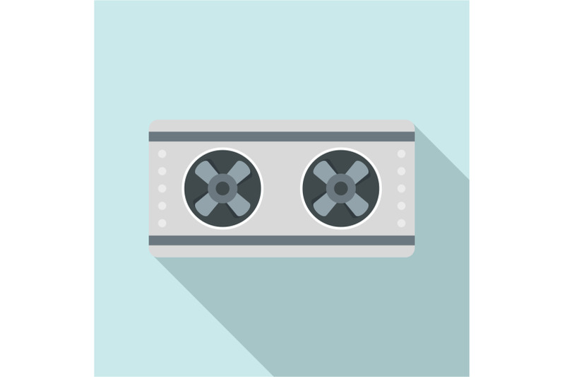 outside-conditioner-fans-icon-flat-style