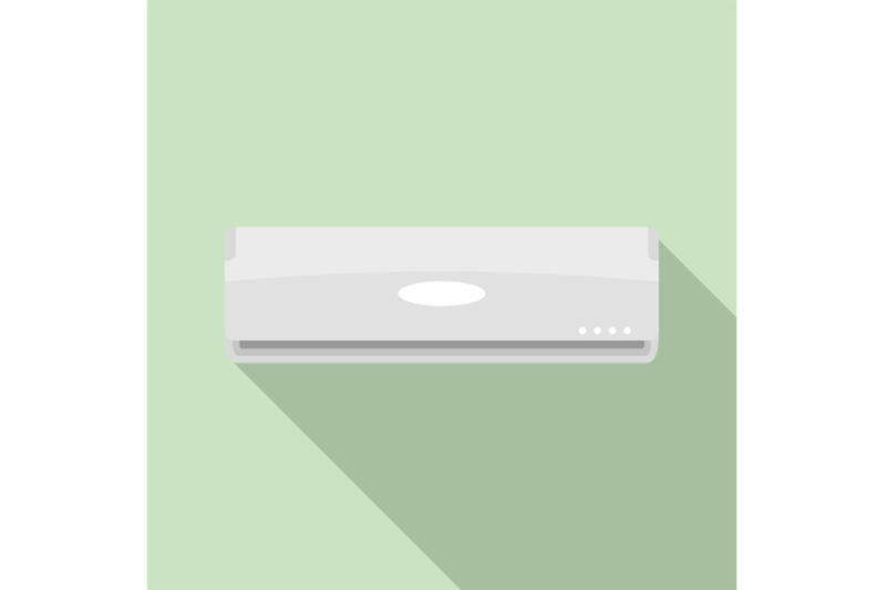 house-conditioner-icon-flat-style