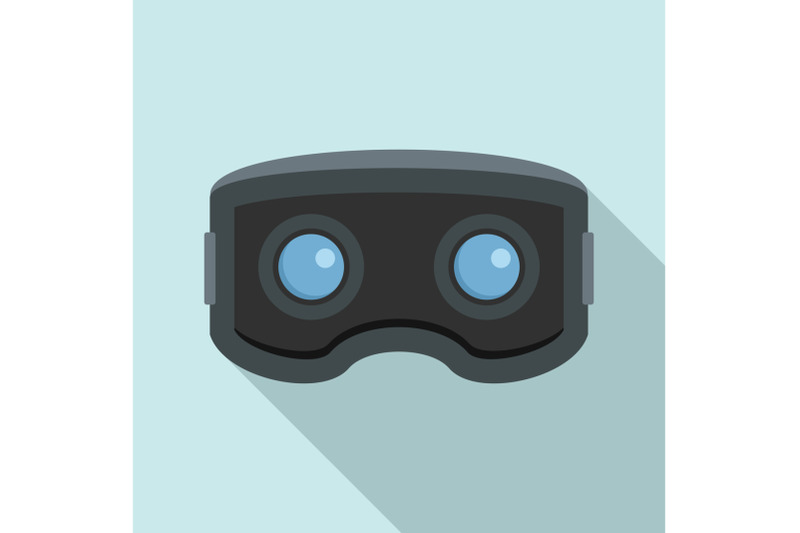 vr-glasses-icon-flat-style