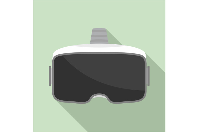 vr-glasses-headset-icon-flat-style