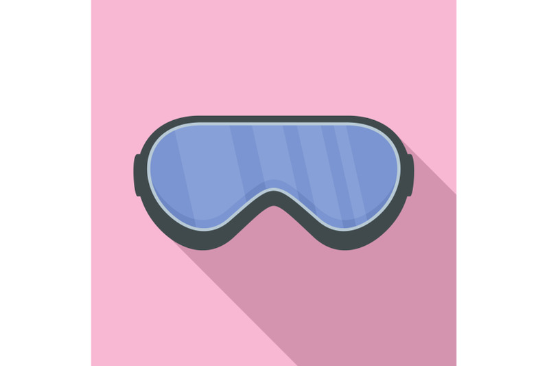 protect-goggles-icon-flat-style