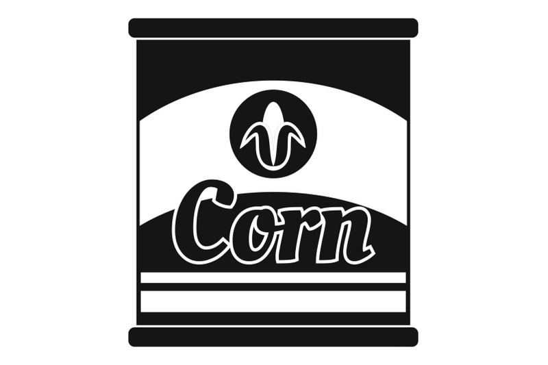corn-can-icon-simple-style