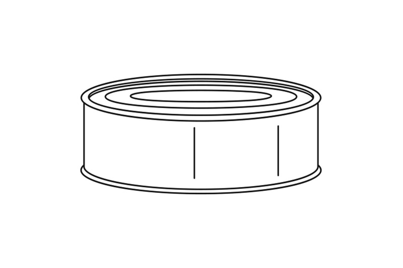 fish-tomato-tin-can-icon-outline-style