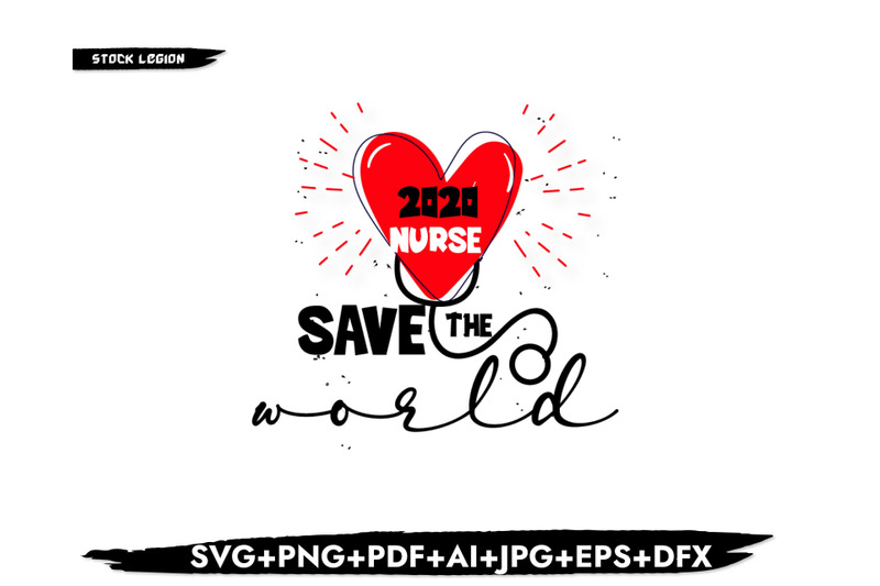 2020-nurse-save-the-world-svg