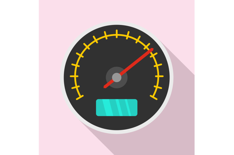 city-car-dashboard-icon-flat-style