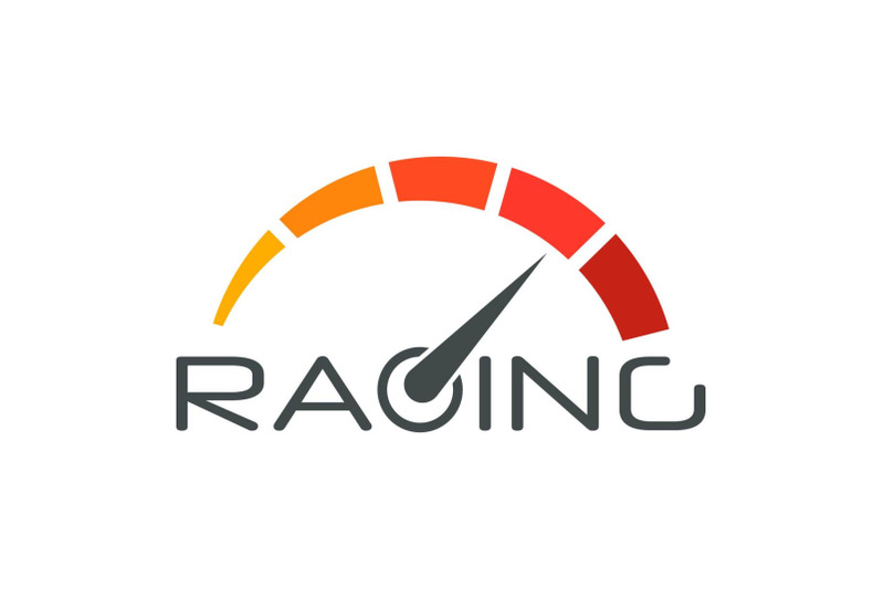 racing-speedometer-logo-flat-style