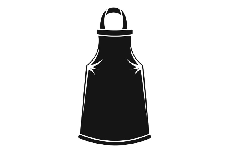 barber-apron-icon-simple-style