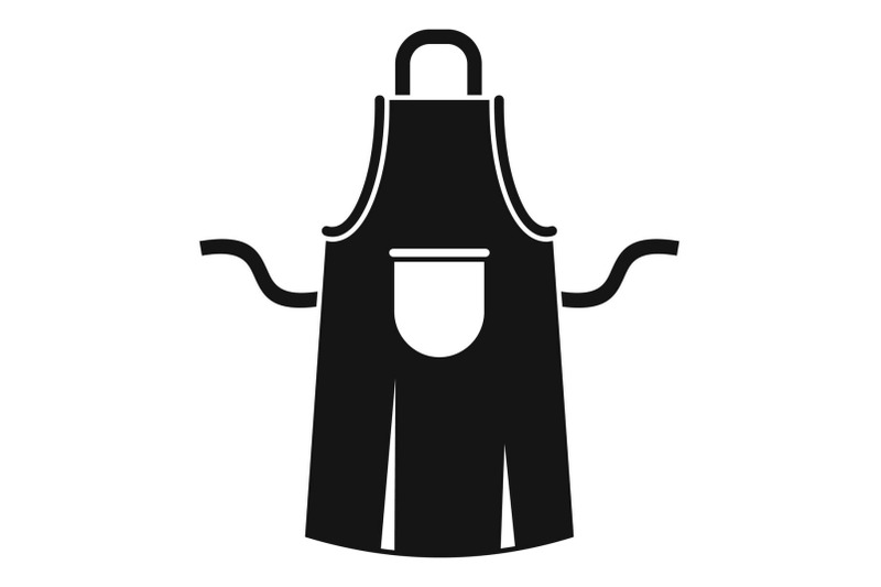worker-apron-icon-simple-style