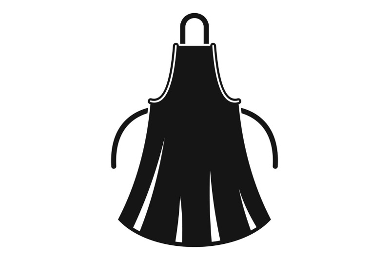 woman-apron-icon-simple-style