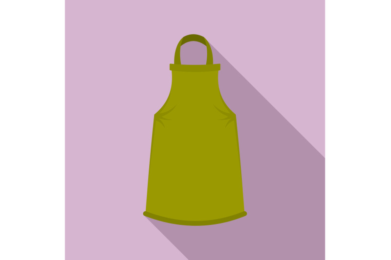 barber-apron-icon-flat-style
