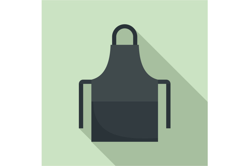 work-apron-icon-flat-style