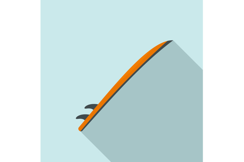 side-view-of-surfboard-icon-flat-style