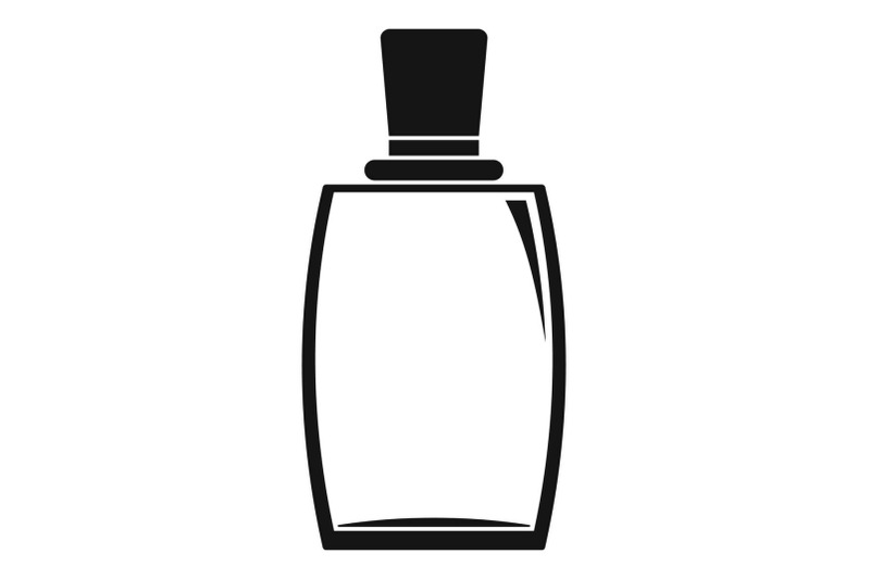 elegant-woman-perfume-icon-simple-style