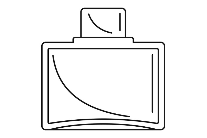 water-perfume-icon-outline-style