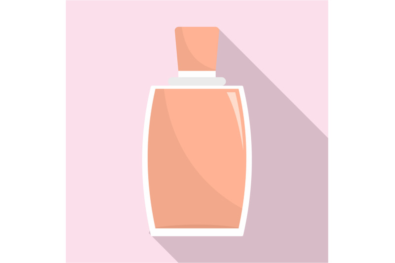 elegant-woman-perfume-icon-flat-style