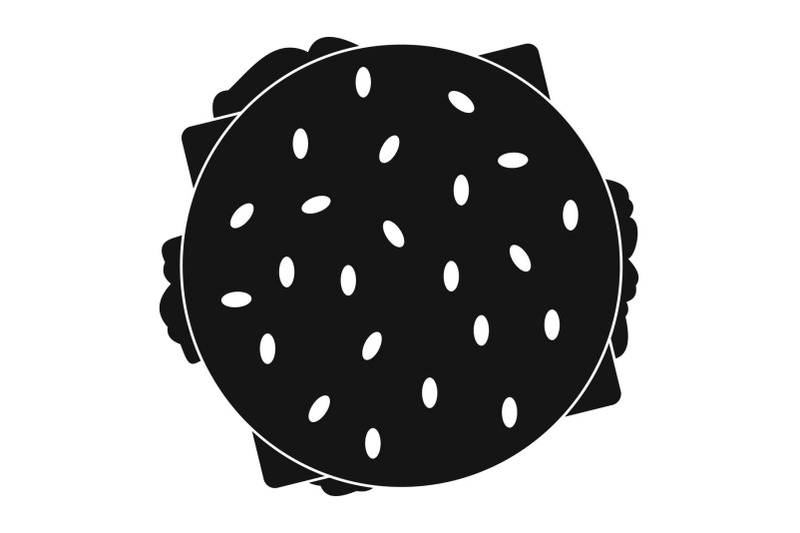 top-view-hamburger-icon-simple-style