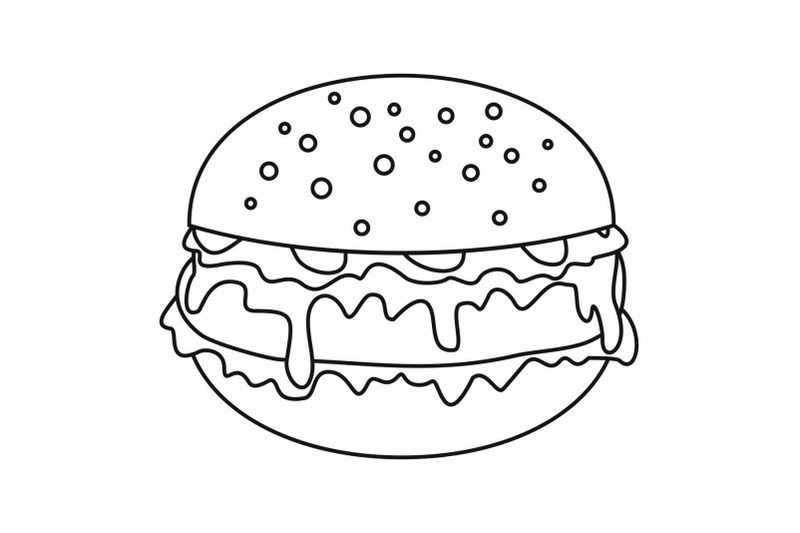 burger-icon-outline-style