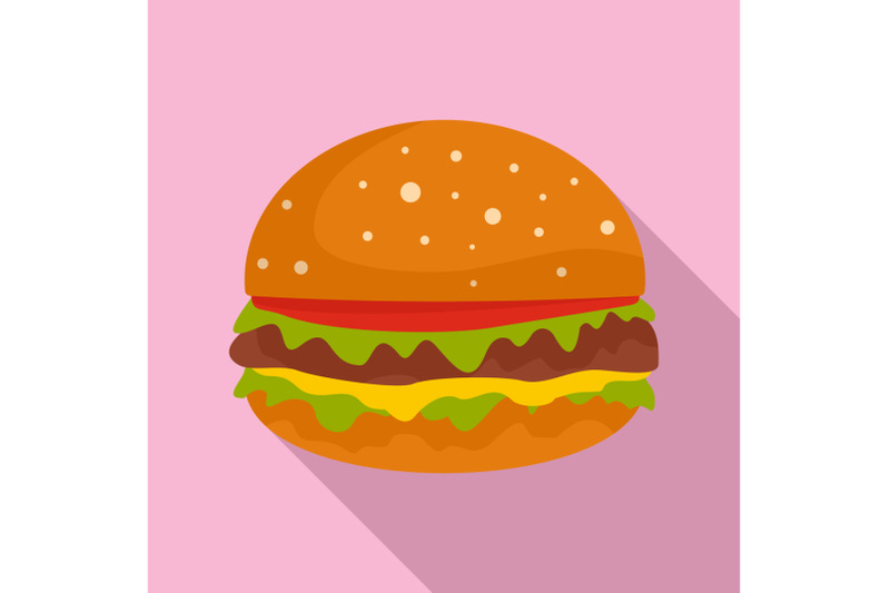 burger-icon-flat-style