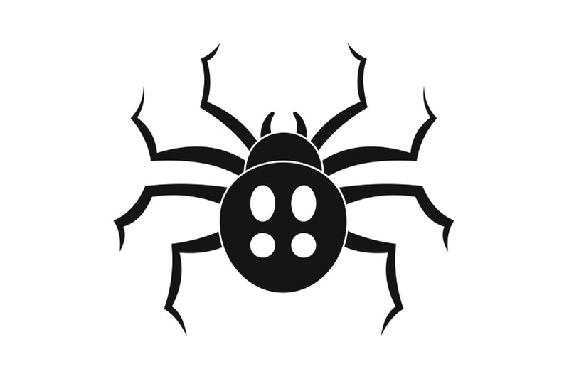 garden-spider-icon-simple-style