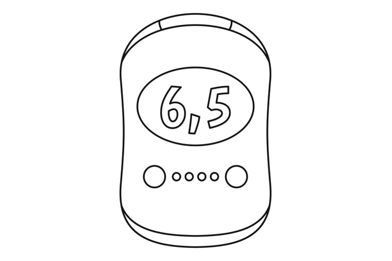 modern-glucose-meter-icon-outline-style