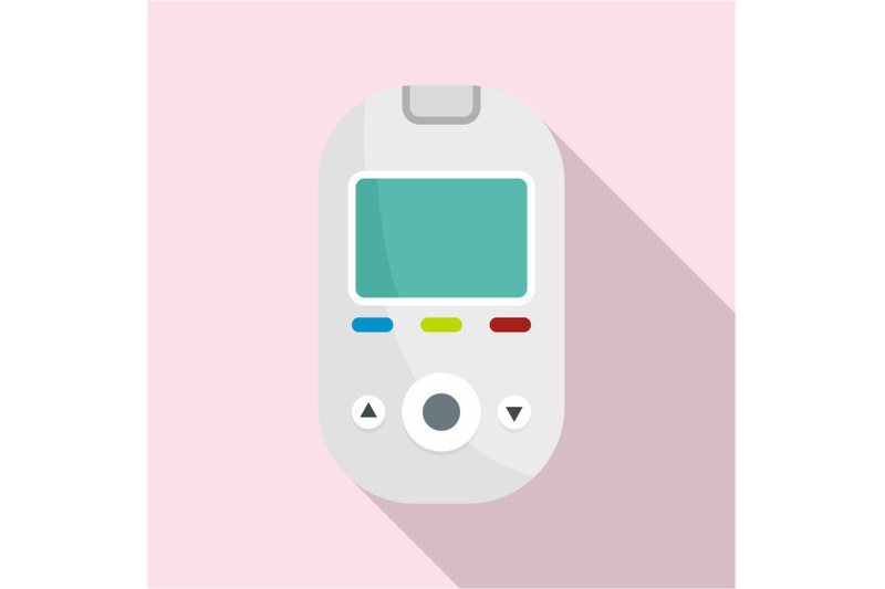 glucometer-tool-icon-flat-style