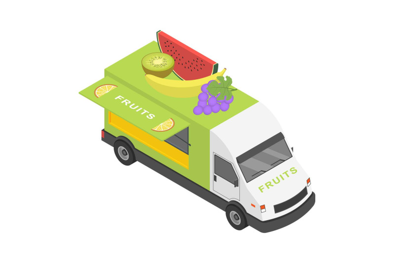fruits-truck-icon-isometric-style