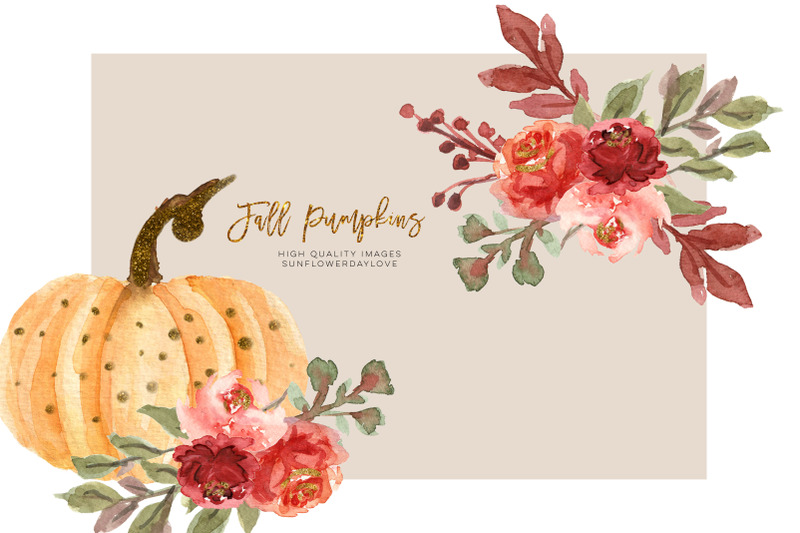 marsala-autumn-pumpkin-clipart-fall-pumpkin-watercolor