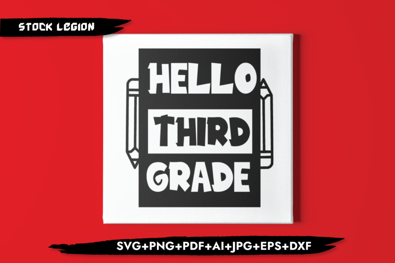 hello-third-grade-svg