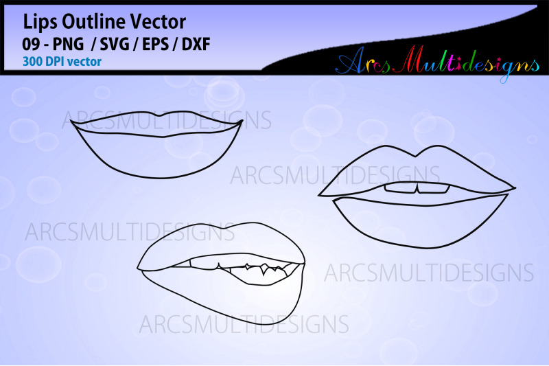 lips-silhouette-and-outline