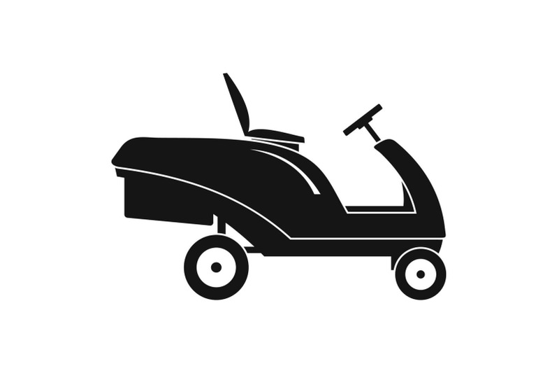 grass-cut-truck-icon-simple-style