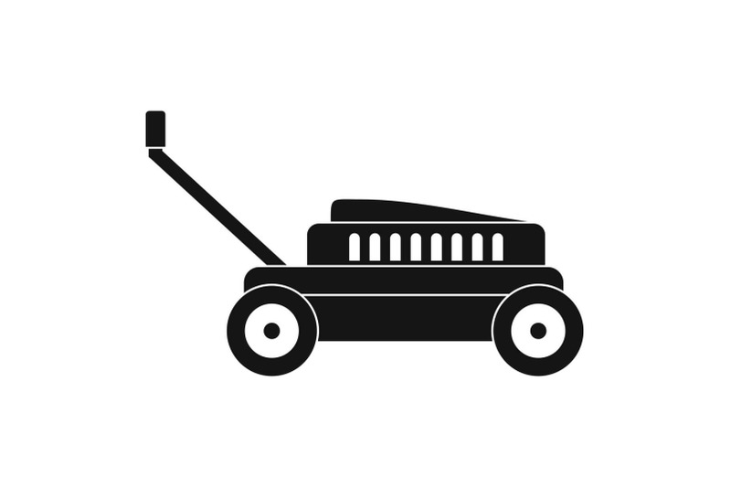 hand-grass-cut-icon-simple-style