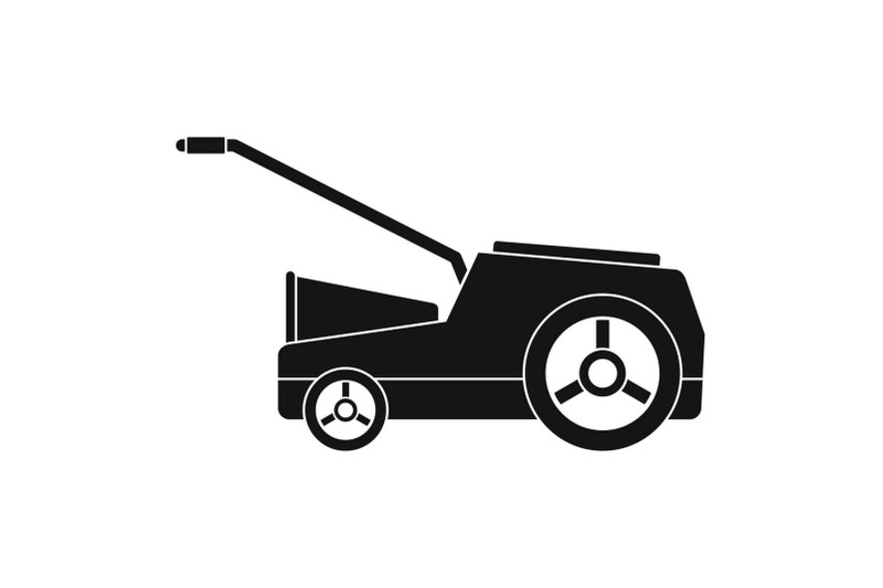 lawn-mower-machine-icon-simple-style