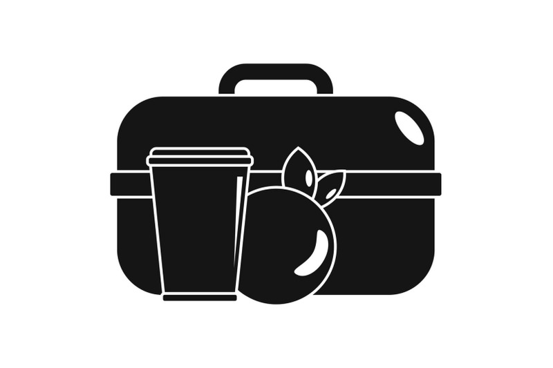 apple-lunch-box-icon-simple-style