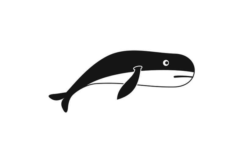 blue-whale-icon-simple-style