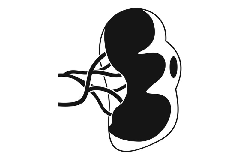 healthy-spleen-icon-simple-style
