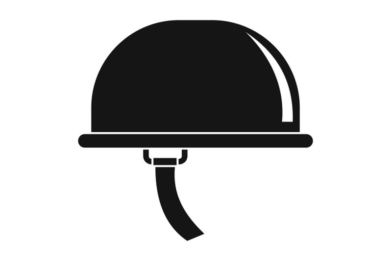 climb-helmet-icon-simple-style