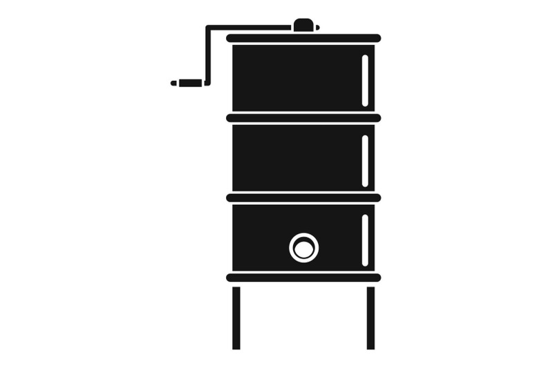 honey-centrifuge-icon-simple-style