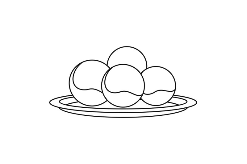 propolis-sphere-icon-outline-style